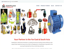 Tablet Screenshot of datumhin.com